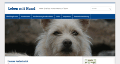Desktop Screenshot of meintierischerfreund.com